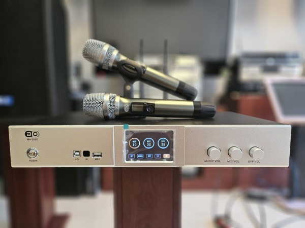 Amply liền vang liền micro Bo Ma-2600