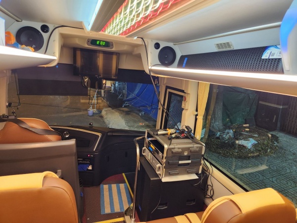 dàn karaoke cho xe du lịch 29 chỗ, 45 chỗ