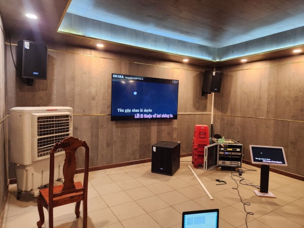 dàn karaoke cho nhà hàng, hầm rựu