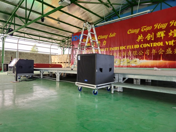 dàn âm thanh công suất lớn cho công ty, nhà máy