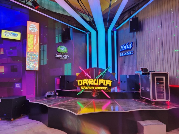 lắp đặt âm thanh beer garden tại hồ chí minh