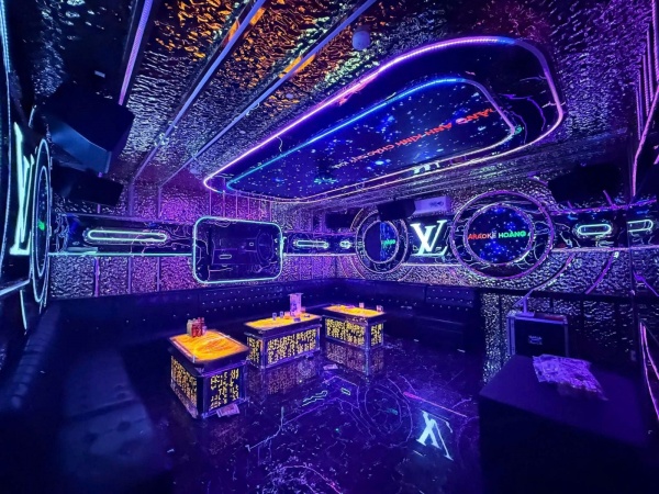 trọn bộ âm thanh phòng hát thương hiệu ktreasure lắp đặt tại dự án karaoke