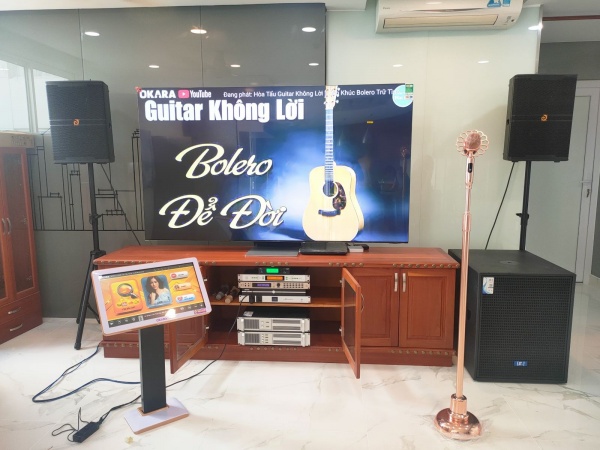 lắp đặt dàn karaoke gia đình vip