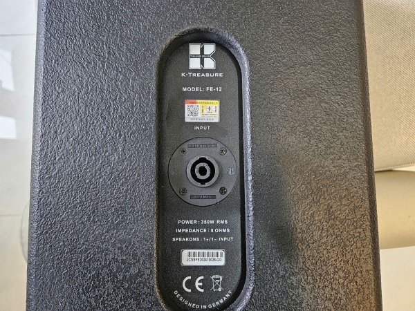 thong so kĩ thuật loa ktreasure fe12