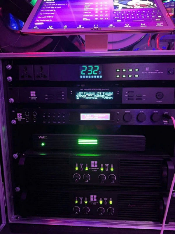 trọn bộ thiết bị âm thanh ktreasure