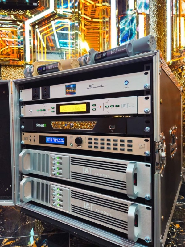 vang số e3 s7 lắp đặt tron phòng karaoke