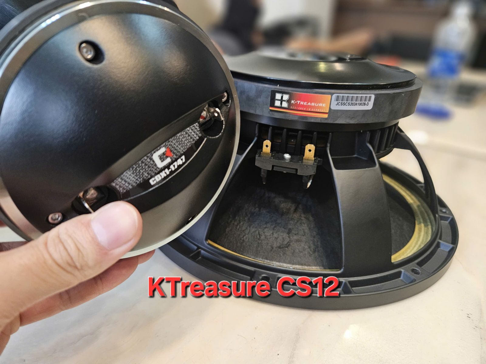 củ loa bass, treble của KTreasure CS12